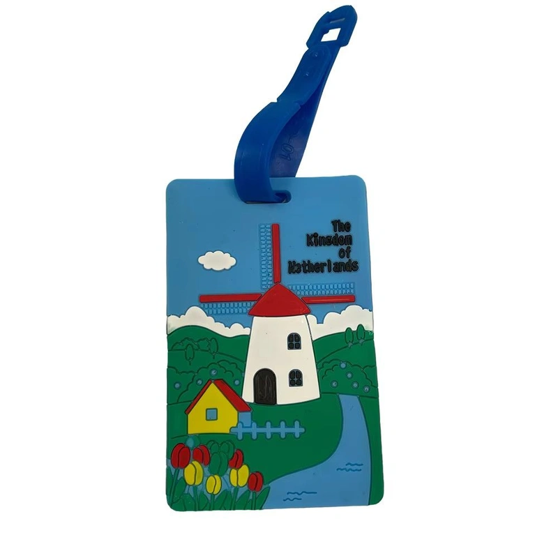 Luggage Tag PVC Rubber Premium untuk Travel & Promos